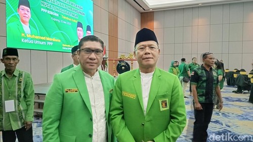 Ketum PPP Muhamad Mardiono saat membuka Muswil DPW PPP di Kupang, NTT.
