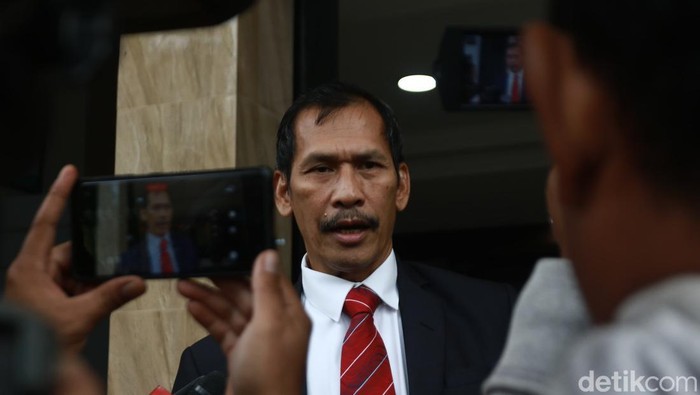 Komardin saat ditemui wartawan di PN Sleman, Kamis (22/5/2025).