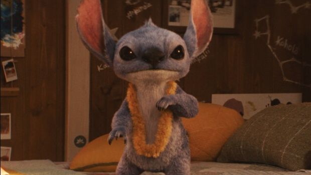 Cuplikan adegan dalam film Lilo & Stitch (2025).