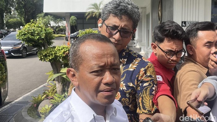 Menteri ESDM Bahlil Lahadalia (Eva Safitri/detikcom)