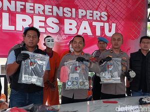 2 Pelaku Pencurian Komponen Instalasi PJU di Kota Batu Diringkus