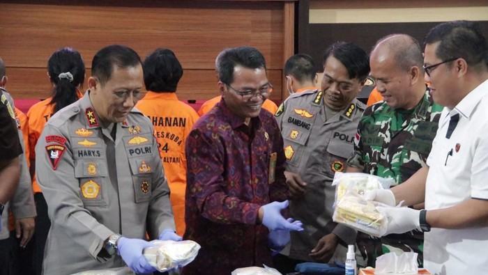 Pengungkapan jaringan narkoba di Kaltara.