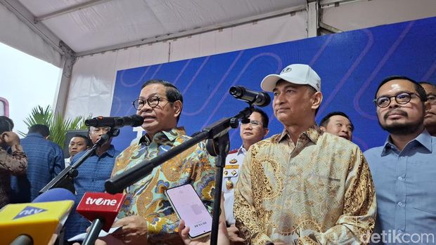 Peresmian Transjabodetabek Blok M-PIK