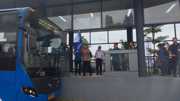 Peresmian TransJakarta Rute PIK 2-Blok M
