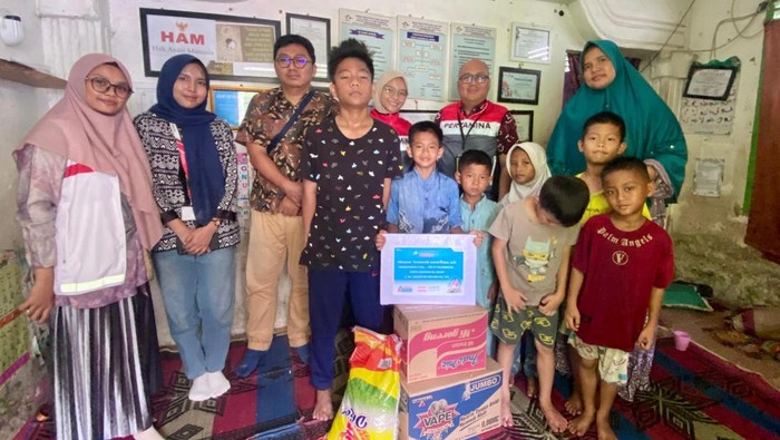 Pertamina salurkan bantuan ke panti asuhan
