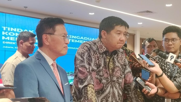 Pertemuan Menteri Perumahan dan Kawasan Permukiman (PKP) Maruarar Sirait dengan CEO Lippo Group James Riady