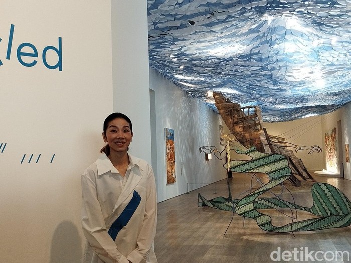 Perupa Asal Jepang Kei Imazu gelar pameran tunggal di Museum MACAN Jakarta.