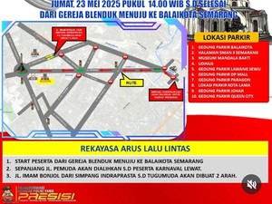 Karnaval Paskah di Semarang Besok, Begini Rekayasa Lalinnya
