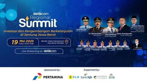 detikcom Regional Summit, Investasi dan Pengembangan Berkelanjutan di Jantung Jawa Barat