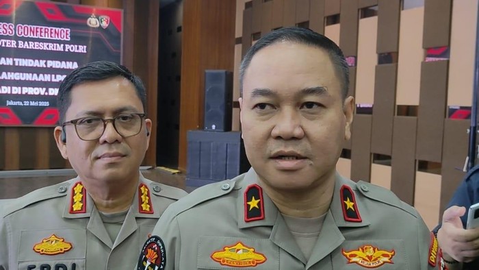 Karo Penmas Divisi Humas Polri Brigjen Trunoyudo Wisnu Andiko di gedung Bareskrim, Jakarta Selatan , Kamis (22/5/2025).