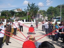 Hadiri Pemusnahan Barang Bukti, Ini Pesan Wabup OKU