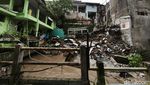 Potret Bangunan PAUD di Ciumbuleuit Ambruk Digerus Arus Sungai Meluap