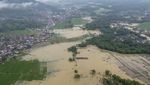 Banjir Rendam 95 Hektare Sawah di Ciamis