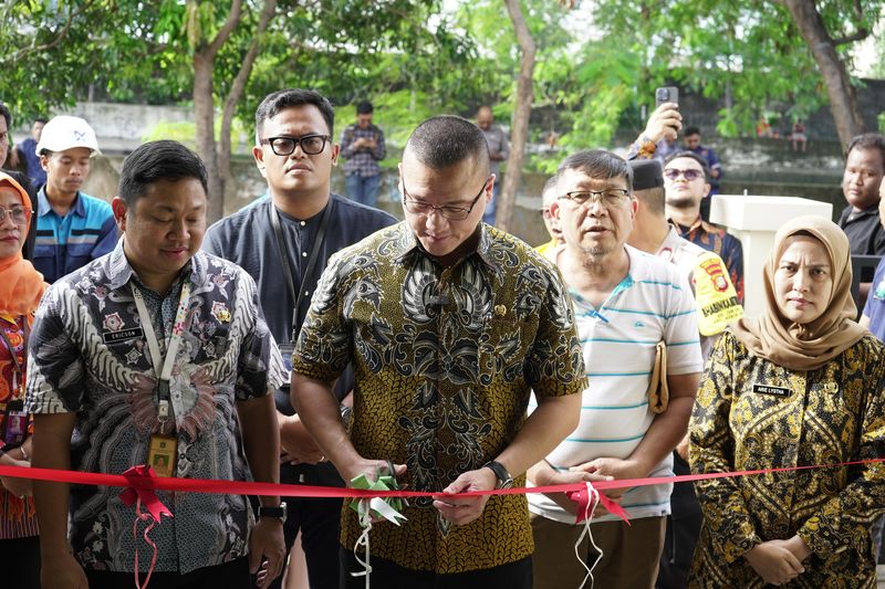 Anggota DPRD DKI Jakarta, Fraksi PDI Perjuangan Hardiyanto Kenneth Kembali Resmikan Rumah Pompa Baru Di Duri Kepa, Kebon Jeruk Jakarta Barat