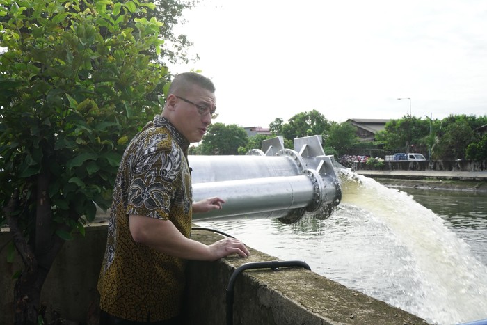 Anggota DPRD DKI Jakarta, Fraksi PDI Perjuangan Hardiyanto Kenneth Kembali Resmikan Rumah Pompa Baru Di Duri Kepa, Kebon Jeruk Jakarta Barat