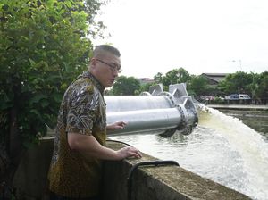 Kenneth DPRD DKI Jakarta Kembali Resmikan Rumah Pompa di Duri Kepa, Kebon Jeruk