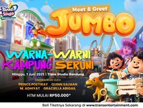 Geng Jumbo Hadir Perdana di Trans Studio Bandung, Yuk Jangan Kelewatan!