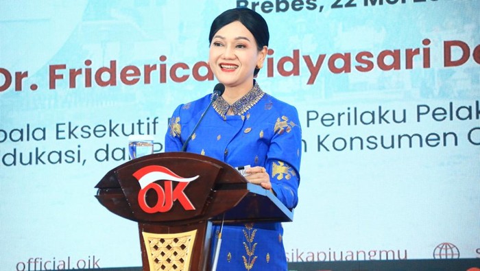 Kepala Eksekutif Pengawas Perilaku Pelaku Usaha Jasa Keuangan, Edukasi dan Perlindungan Konsumen OJK Friderica Widyasari Dewi