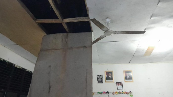 Kondisi SDN Pulau Harapan 01 Pagi, Kecamatan Kepulauan Seribu Utara, Kepulauan Seribu. (dok. istimewa/foto dikirimkan anggota DPRD DKI Anggi Arando).