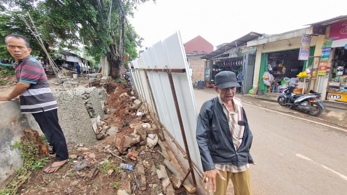 Kondisi Terkini Tanggul Jebol di Jaksel, Mulai Dibangun Kembali
