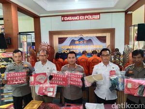Polres Tabanan Ringkus 10 Pengguna Sabu, Dua Residivis