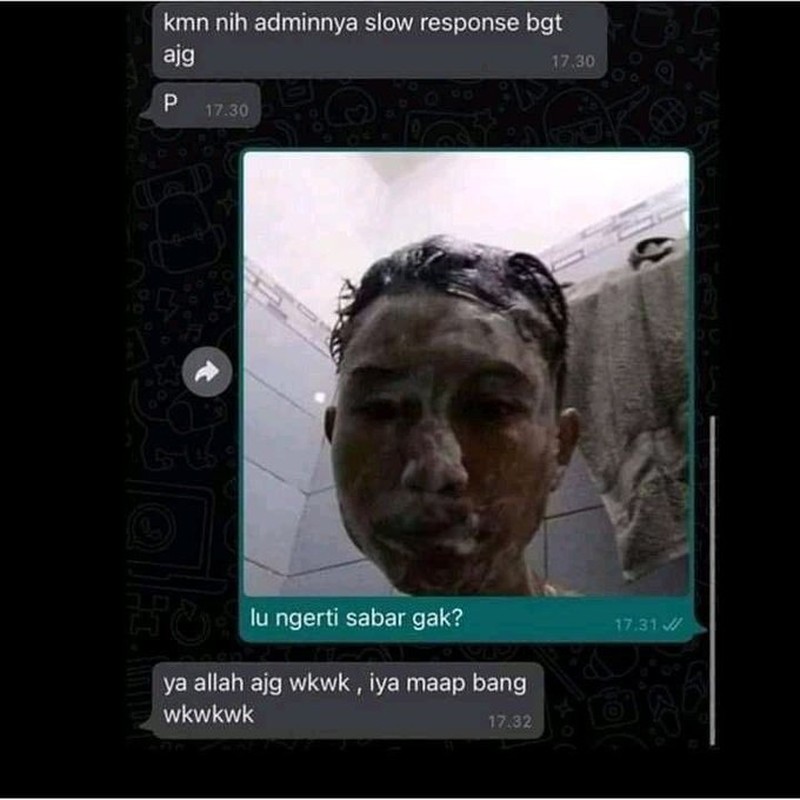 Kumpulan chat kocak warganet