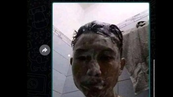 Admin lagi mandi.... Foto: X.com
