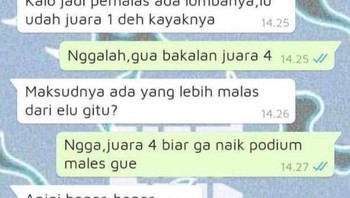 Chat pemalas. Foto: X.com