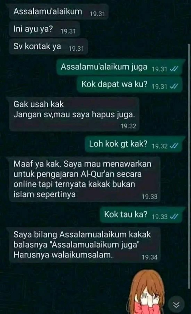 Kumpulan chat kocak warganet