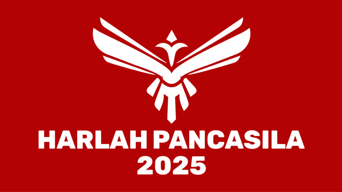 Logo Harlah Pancasila 2025