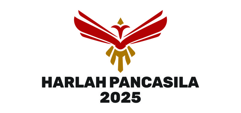 Logo Harlah Pancasila 2025