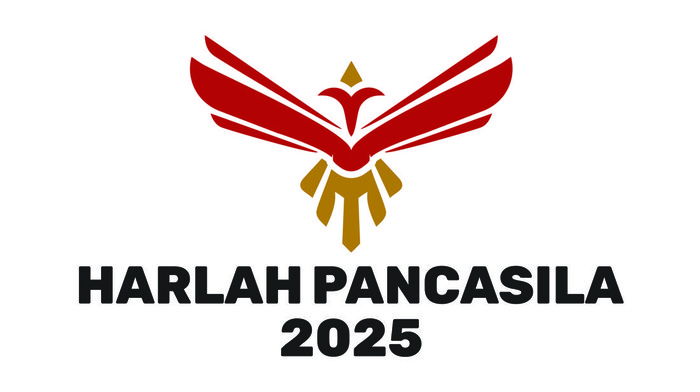 Logo Harlah Pancasila 2025