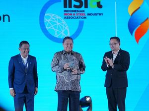 Airlangga Soroti Peran Industri Baja RI di Pasar Global, Ekspor Naik 22%