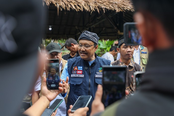 Menteri Sosial Saifullah Yusuf atau Gus Ipul