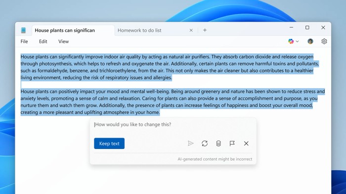 Microsoft Notepad