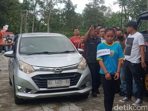 Rekonstruksi Perampokan Taksi Online di Klaten, Korban Juga Hadir