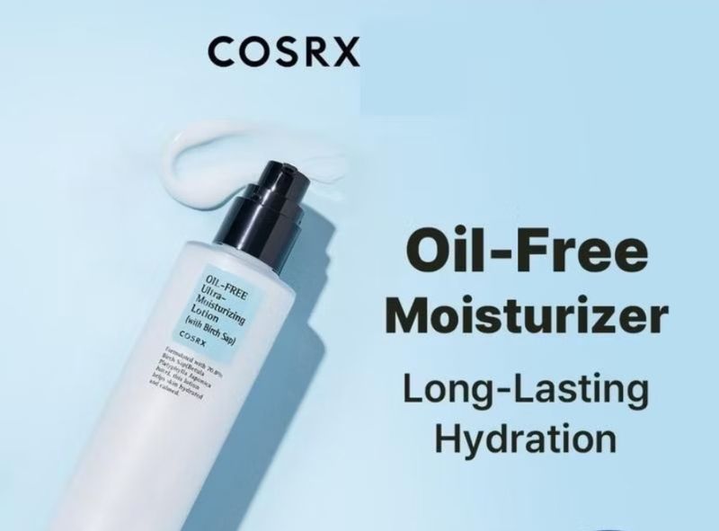 Produk pelembap untuk kulit berminyak.