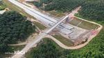 Penampakan Proyek Tol Lingkar Pekanbaru dari Udara