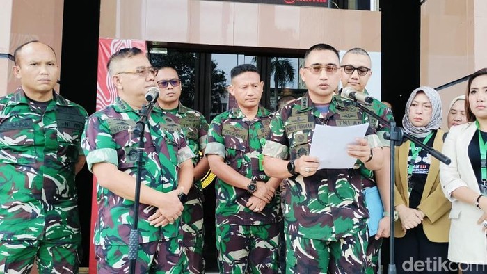 Pengadilan militer I-04 Palembang menerima berkas perkara dua orang oknum anggota TNI, dalam kasus penembakan tiga anggota polisi Lampung