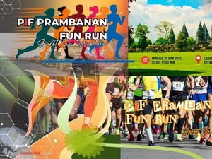 Liburan Produktif dan Seru di Jogja? Ikutan PIF Prambanan 5K Fun Run!