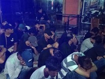 Polisi Razia 3 THM di Palembang, 59 Orang Positif Narkoba