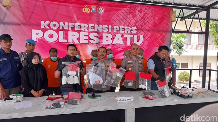 Polres Batu berhasil mengungkap 23 kasus narkotika