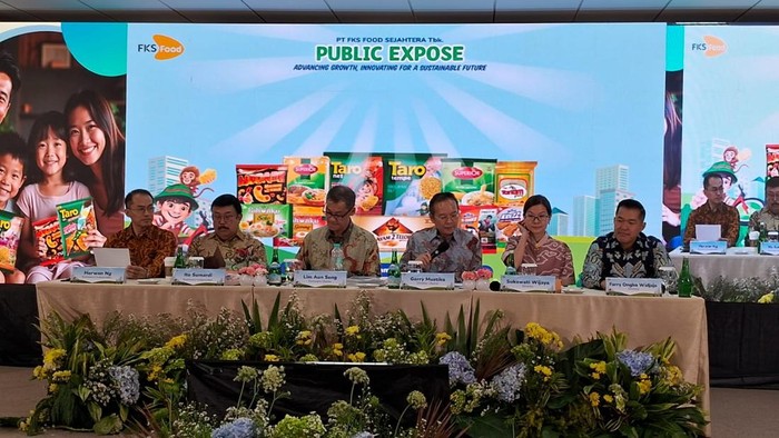 PT FKS Food Sejahtera Tbk (AISA) membukukan laba bersih sebesar Rp 34,93 miliar di kuartal I 2025.