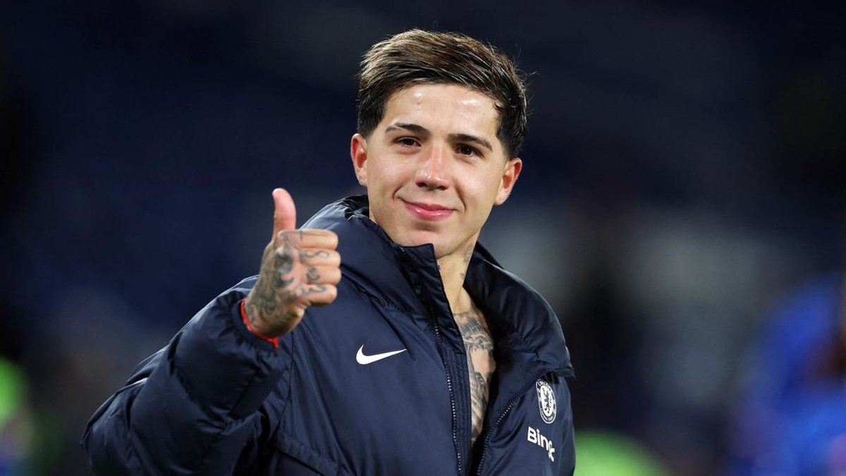 Bintang Chelsea dan Timnas Argentina, Enzo Fernandez. (Foto: Action Images via Reuters/Paul Childs)