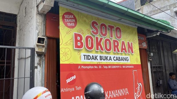 Suasana Soto Bokoran di Jalan Plampitan nomor 55, Kelurahan Bangunharjo, Kecamatan Semarang Tengah, Jumat (23/5/2025).