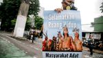 Aksi Tuntut Kejahatan Korporasi Terhadap Ekologis di DPR