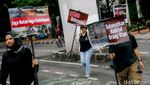 Aksi Tuntut Kejahatan Korporasi Terhadap Ekologis di DPR