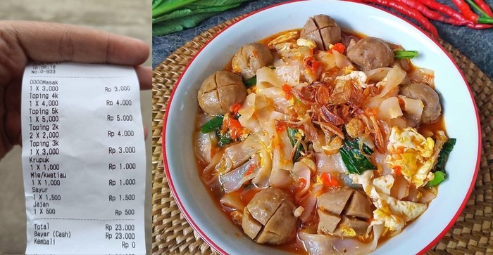 Warung Seblak Ini Tarik Biaya untuk Peralatan Makan hingga Meja