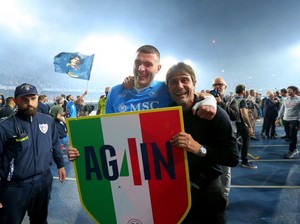 Conte: Misi Sulit Napoli Pertahankan Gelar Juara Serie A