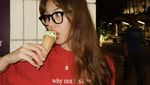 Pose Keren Vanesha Prescilla Saat Buat Kue hingga Makan Es Krim